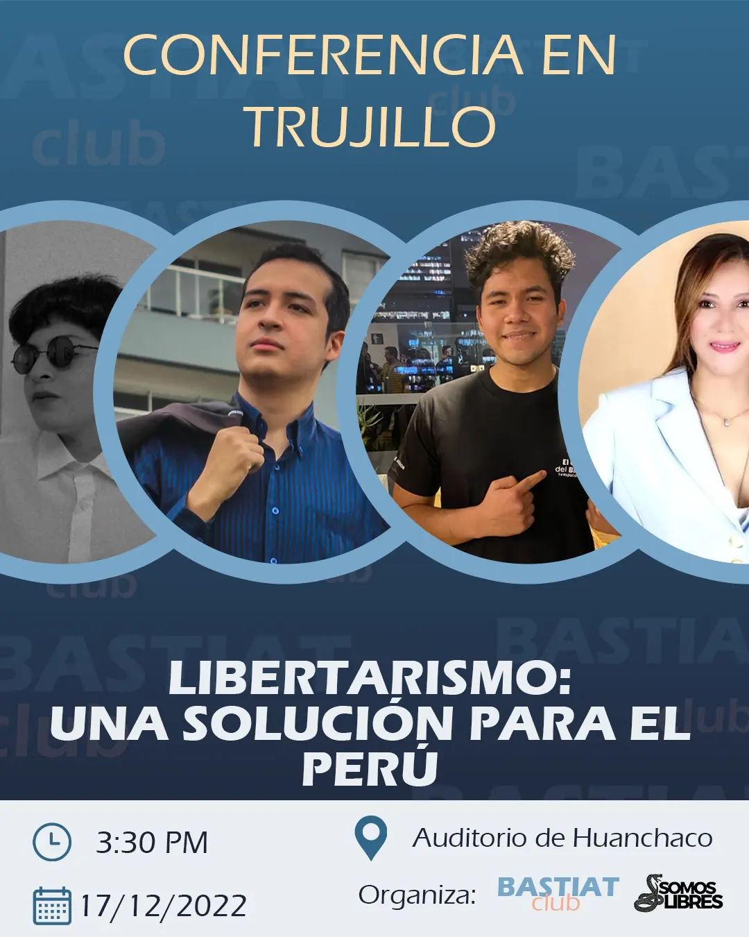 Imagen de la publicación: Bastiat Club llega a Trujillo: filosofía libertaria y networking