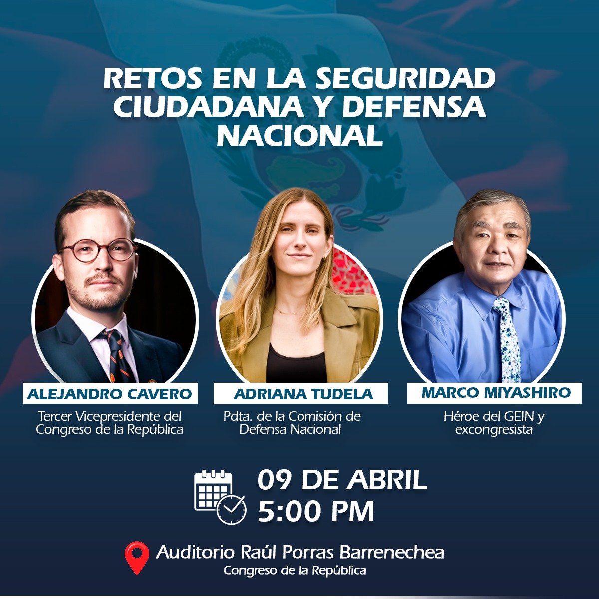 Imagen de la publicación: Evento en el Congreso: seguridad ciudadana y defensa nacional