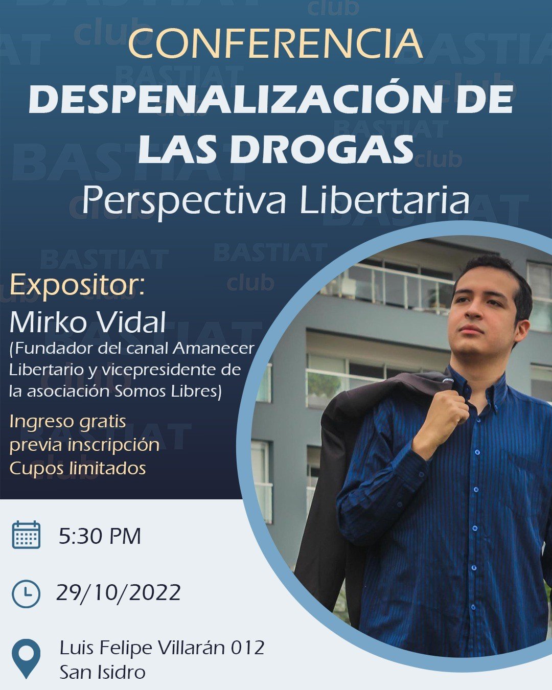 Imagen de la publicación: Conferencia con Amanecer Libertario