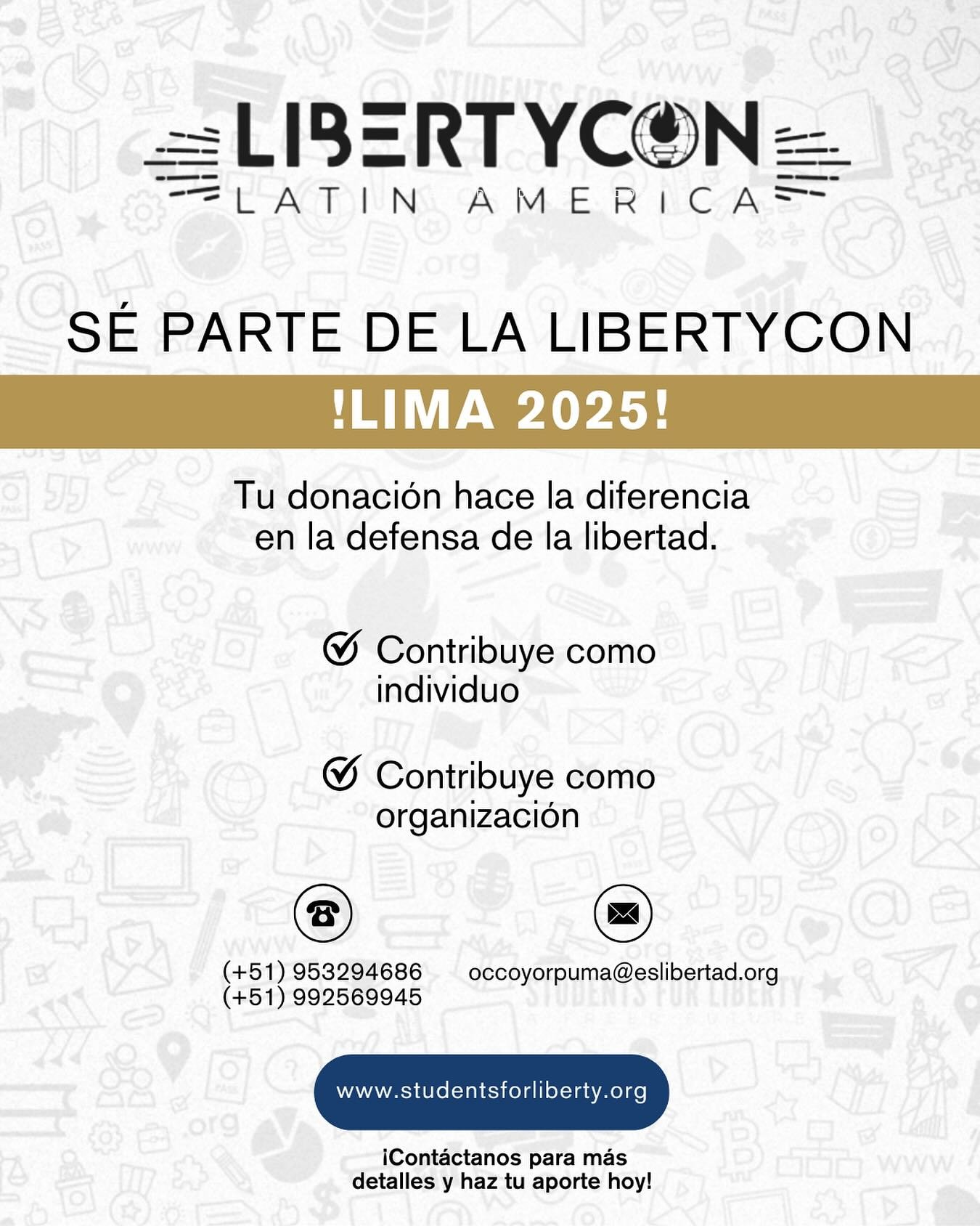 Imagen de la publicación: LibertyCon Lima 2025